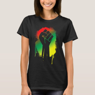 Black History Month For Men Women Kids African Pow T-Shirt