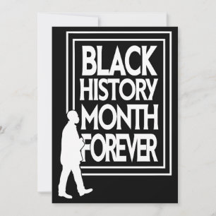 Black History Month Forever Holiday Card