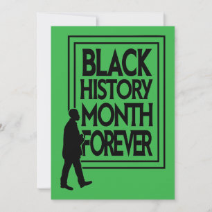 Black History Month Forever Invitation