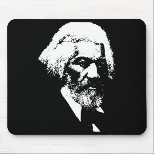 Black History Month Frederick Dougl Silhouette T S Mouse Mat