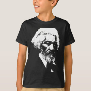 Black History Month Frederick Dougl Silhouette T S T-Shirt