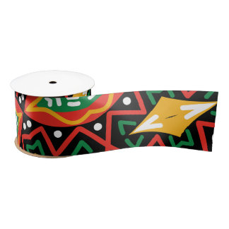 Black History Month Geography   Satin Ribbon