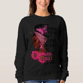 Black History Month Girl African Woman Afro I Am T Sweatshirt