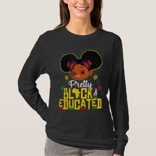 Black History Month Girls African African Queen Ki T-Shirt