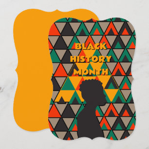 Black History Month Greeting Card