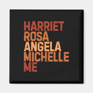 Black History Month Harriet Rosa Angela Michelle M Magnet