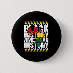 Black History Month Heritage Culture African Ameri 6 Cm Round Badge