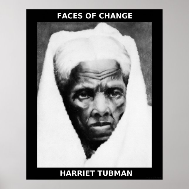 Black History Month Heroes - Harriet Tubman Poster (Front)