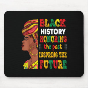 Black History Month Honouring Past Inspiring Futur Mouse Mat