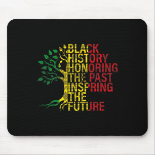 Black History Month Honouring Past Inspiring Futur Mouse Mat