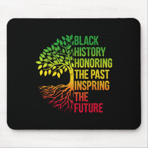 Black History Month Honouring Past Inspiring Futur Mouse Mat