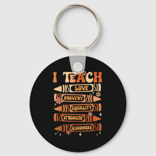 Black History Month I Teach Black History Teacher Key Ring