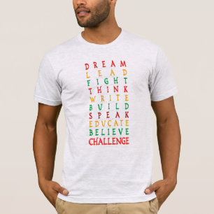 Black History Month Inspirational Quotes Civil T-Shirt