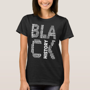 Black History Month Inspiring Leaders African Amer T-Shirt
