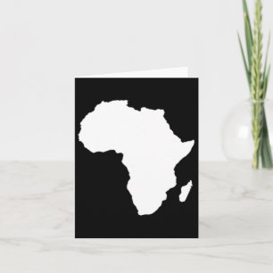 Black History Month Juneteenth Subtle Africa  Card