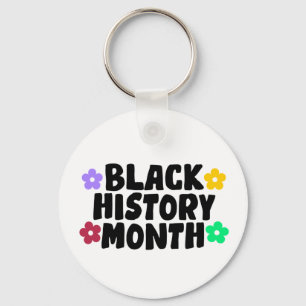Black History Month Key Ring