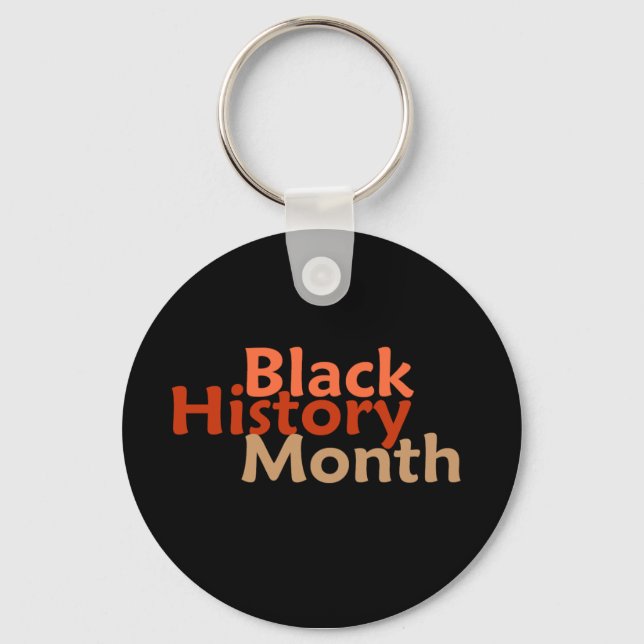 BLACK HISTORY MONTH Keychain (Front)