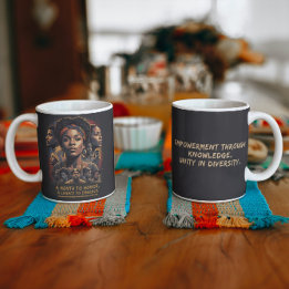 Black History Month Large Coffee Mug