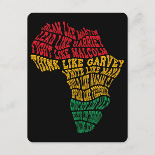 Black History Month Leaders Black History Month Enclosure Card