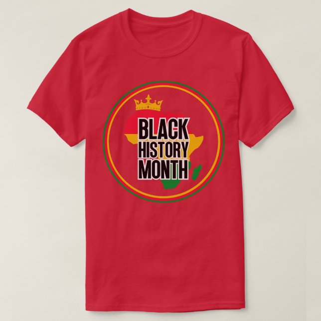 Black history month map 59 T-Shirt (Design Front)