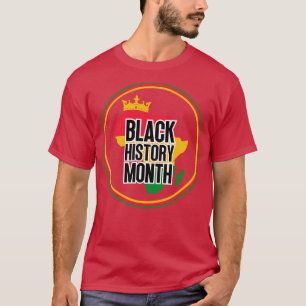 Black history month map 59 T-Shirt