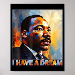 Black History Month Martin Have Dream Luther King Poster