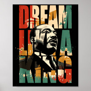 Black history month martin have dream luther king poster