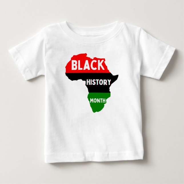 Black History Month Melanin Boys Girls Kids Baby T-Shirt (Front)