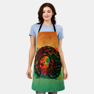 Black History Month - Melanin Girl Apron