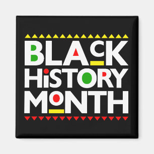 Black History Month Melanin King Queen Bruh Sista  Magnet