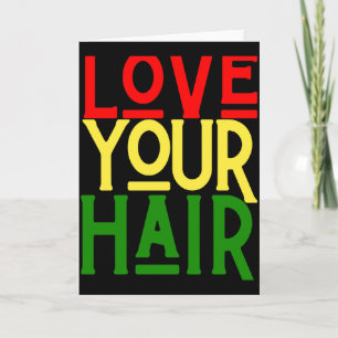 Black History Month Melanin Love Family Communit T Card