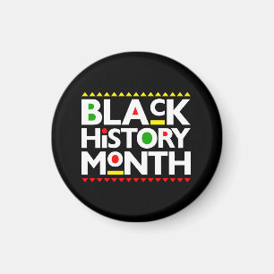 Black History Month Melanin Men Women Girls & Boys Magnet