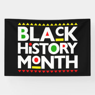 Black History Month Melanin Men Women Kids Banner