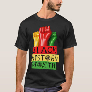Black History Month Melanin Men Women Kids Boys & T-Shirt