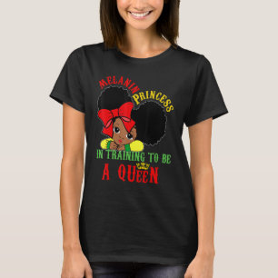 Black History Month Melanin Princess Queen Women G T-Shirt