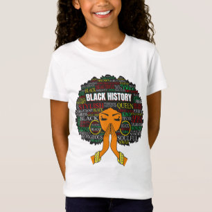 Black History Month Melanin Queens Sista Queen Wom T-Shirt
