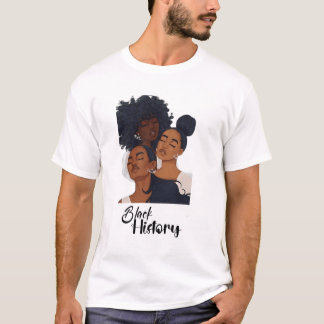 Black History Month Melanin Queens T-Shirt