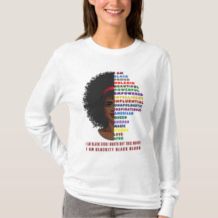 Black History Month Melanin Women Black Girl Magic T-Shirt