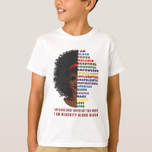 Black History Month Melanin Women Black Girl Magic T-Shirt