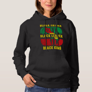 Black History Month Men Black Father Leader King A Hoodie
