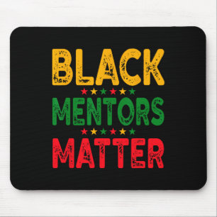Black History Month Mentors Problem African Americ Mouse Mat