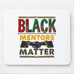 Black History Month Mentors Problem African Herita Mouse Mat