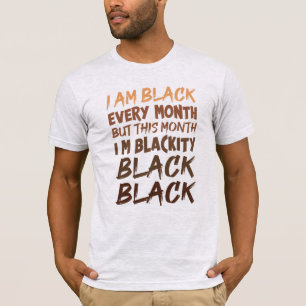 Black History Month Message Equality Justice T-Shirt