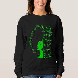 Black History Month Occupational Therapist Passion Sweatshirt
