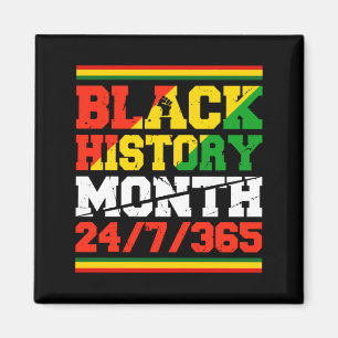 Black History Month One Month Cant Hold Our Histor Magnet
