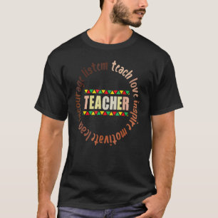 Black History Month Pajama Afro African Tee Melani