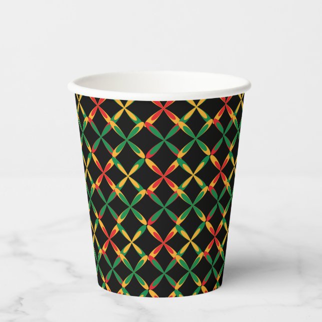Black History Month Paper Cups (Front)
