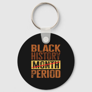 Black History Month Period Melanin African America Key Ring