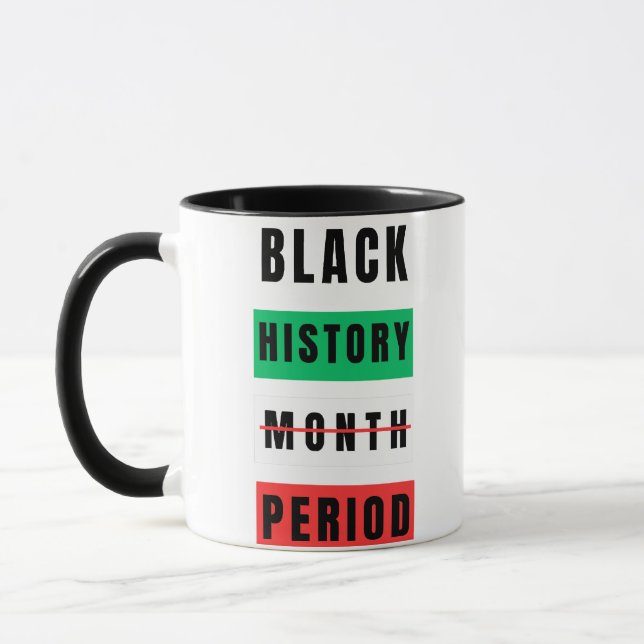 Black History Month Period Mug (Left)