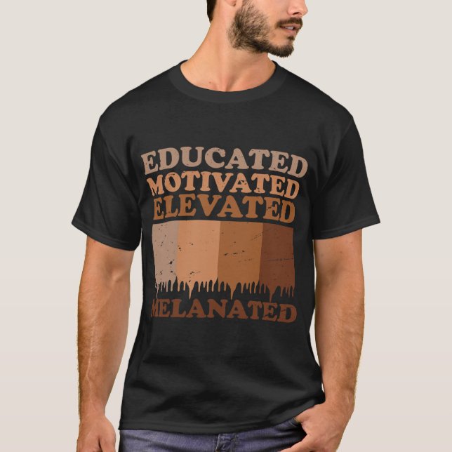 Black history month period teacher T-Shirt (Front)